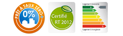Chalets Accession : Prêt à taux zéro, certifié RT 2012 et Consommation A