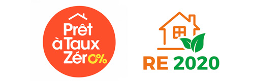 Label Prêt à taux zéro (PTZ 2025) et RE 2020