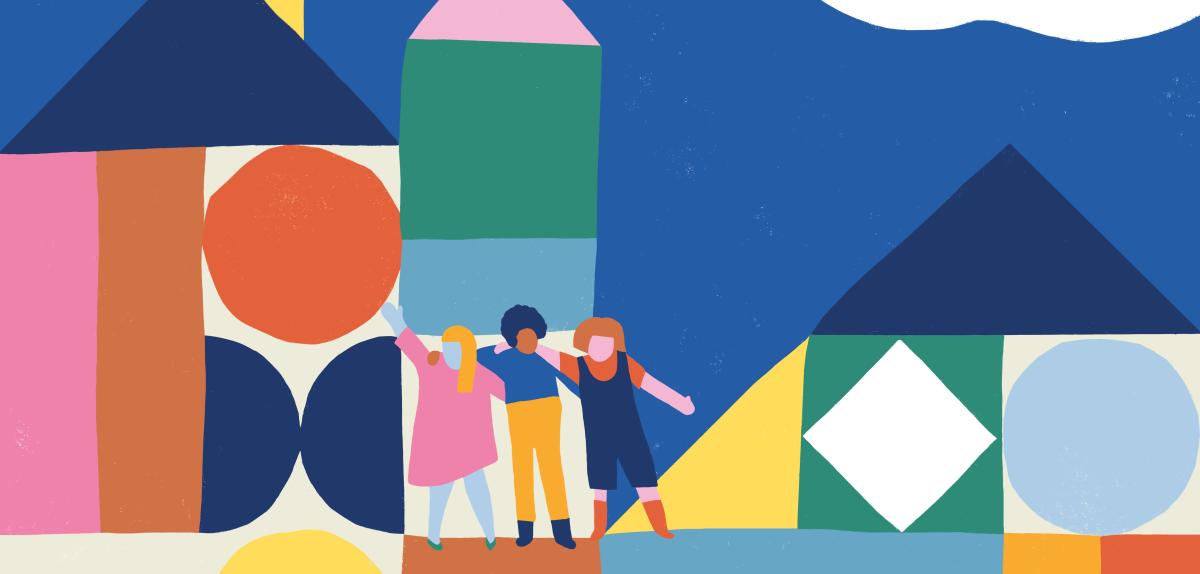Affiche présentant les journées nationales portes ouvertes de l'habitat participatif