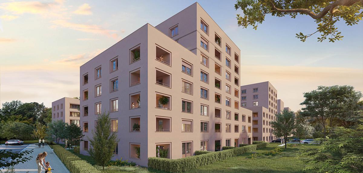 image illustrative de la résidence neuve Interaction du quartier Malpère à Toulouse 