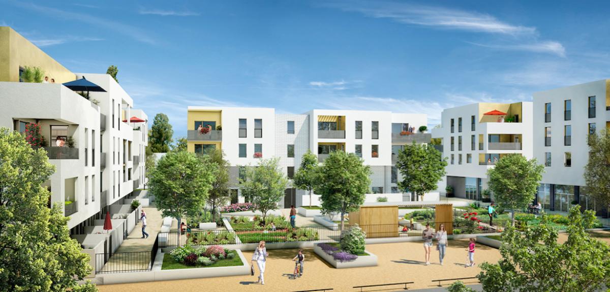 Résidence Côté Jardin vue extérieure Résidence Côté Jardin vue extérieure