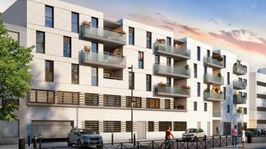residence eclat rue blanchard toulouse perspective