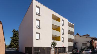 Balcons de Mélodie Toulouse photo vue façade d'une résidence neuve avenue de Fronton