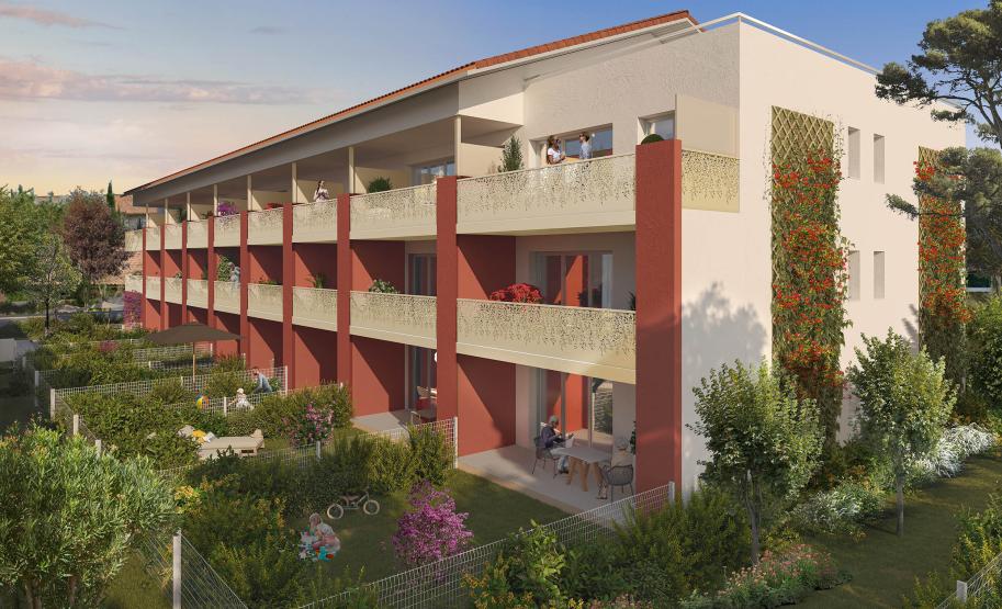 Appartement neuf du T2 au T5 Duplex dans la résidence Les Jardins de l'Écluse à Castanet-Tolosa