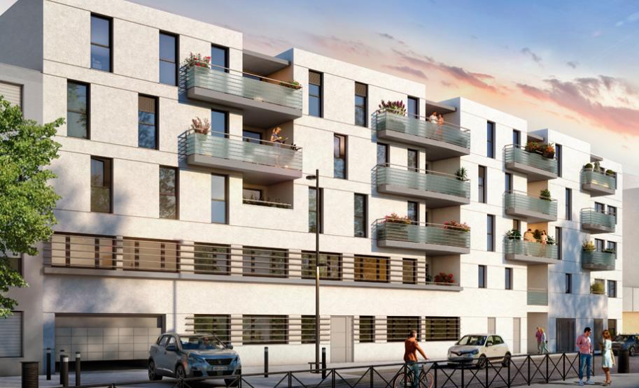 residence eclat rue blanchard toulouse perspective