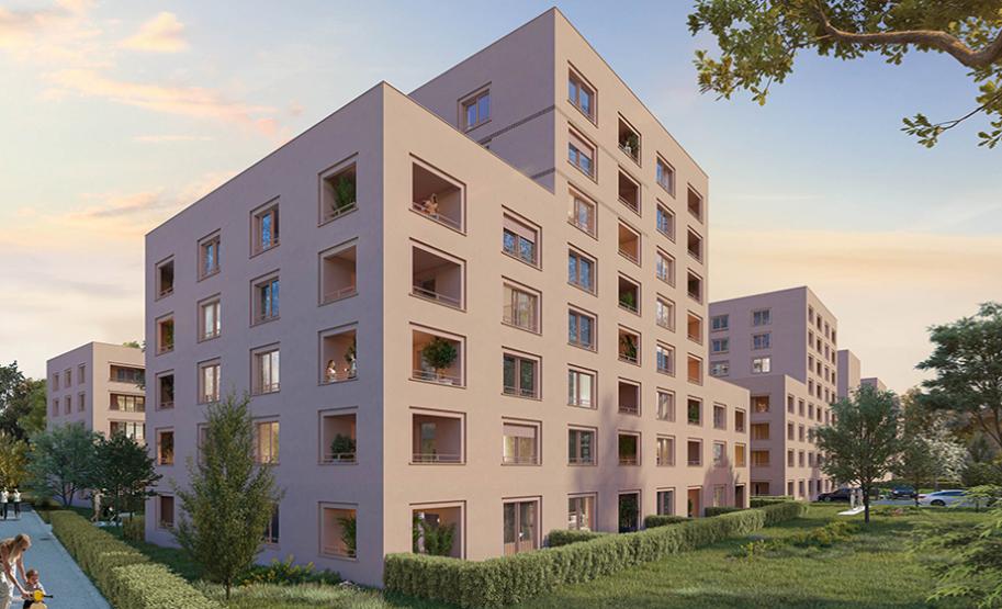 image illustrative de la résidence neuve Interaction du quartier Malpère à Toulouse 