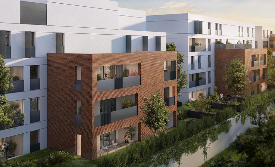 Résidence neuve - appartements Allées de Brienne location-accession Toulouse