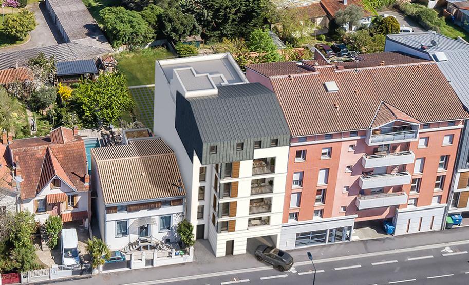 residence Terrasse de Brune quartier Patte-d'oie toulouse bail reel solidaire