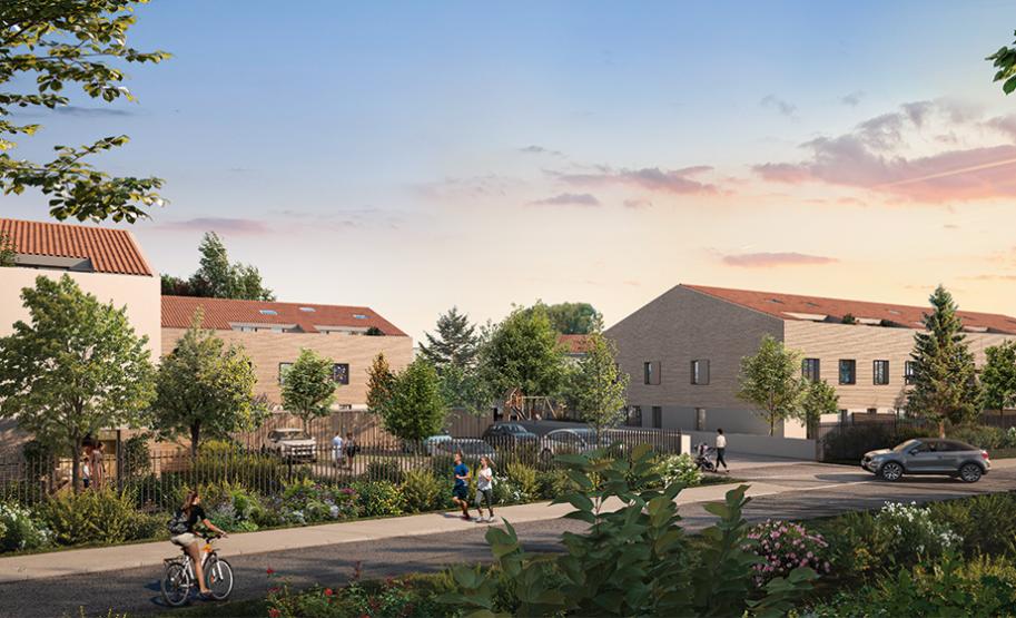 Le Clairbois à Cugnaux - appartements PSLA T3 à T5